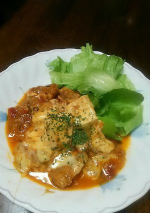 鯖水煮缶トマト煮-レシピのメイン写真