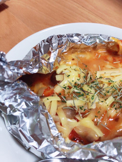 ササミのホイル焼き〜イタリア風〜-レシピのメイン写真