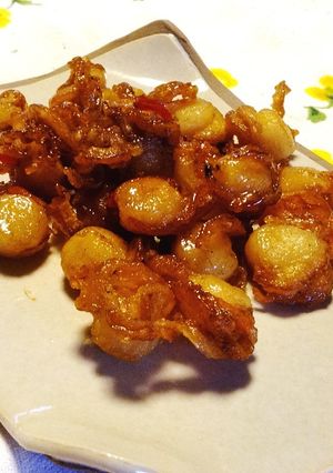 ホタテ稚貝の南蛮酢あえ-レシピのメイン写真