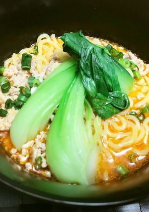 美人レシピ・ごま豆乳坦々麺-レシピのメイン写真