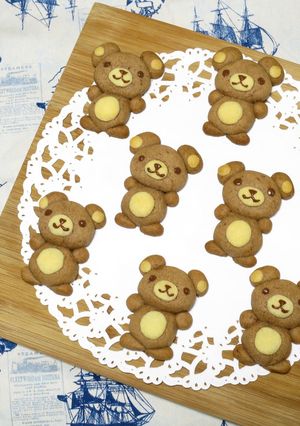 【立体クッキー】かわいいクマクッキー♪-レシピのメイン写真