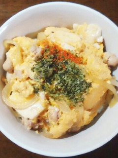 豆腐入り★親子丼-レシピのメイン写真