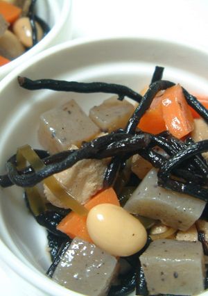 具沢山☆ひじき煮-レシピのメイン写真