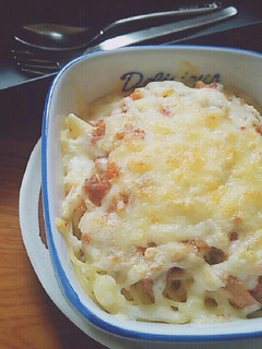 残り物のミートソースで焼きパスタ♪-レシピのメイン写真