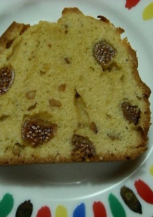 ドライイチジクのうまうまパウンドケーキ♪-レシピのメイン写真