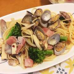 รูปของ アサリの和風パスタ
