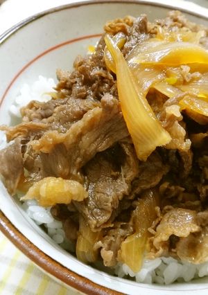 ✿お肉柔らか♪我が家の牛丼✿-レシピのメイン写真