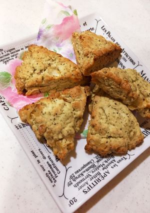 HMで簡単りんごと紅茶のスコーン-レシピのメイン写真