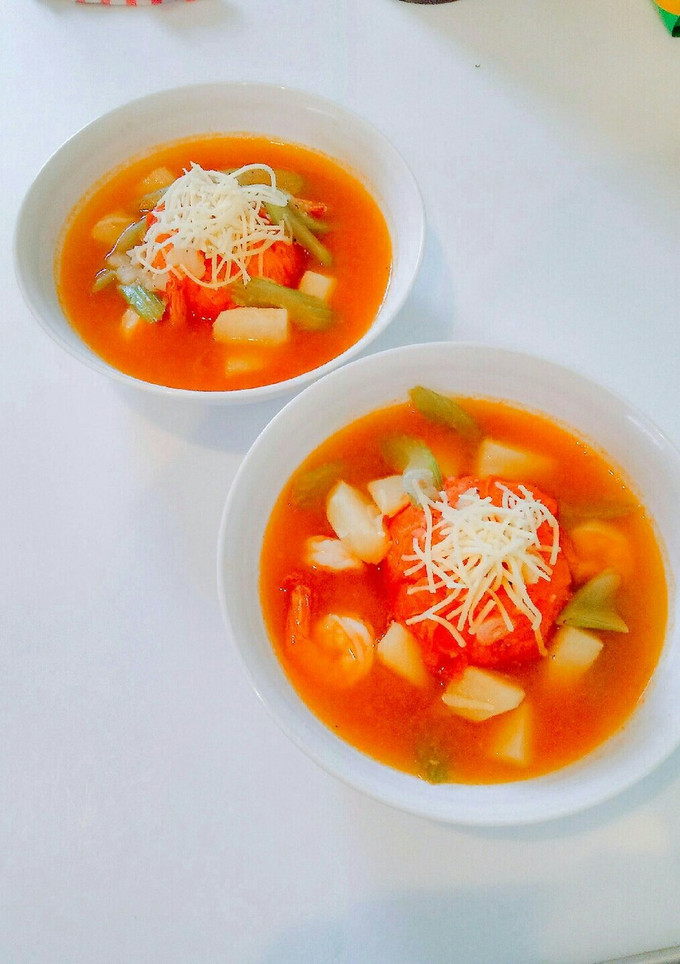 簡単!!　〜丸ごとトマトスープ〜-レシピのメイン写真