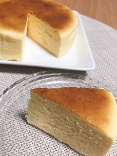 低糖質★簡単!スフレチーズケーキ♪-レシピのメイン写真