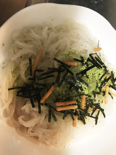 しらたきの簡単和風パスタ-レシピのメイン写真