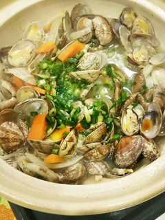 土鍋で!あさりの酒蒸しバター醤油-レシピのメイン写真