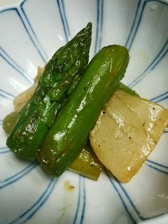 アスパラ☆ホタテバター焼き◇-レシピのメイン写真