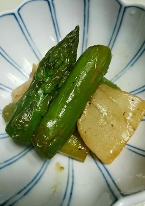 アスパラ☆ホタテバター焼き◇-レシピのメイン写真