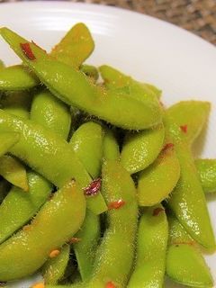 簡単 枝豆のペペロンチーノ-レシピのメイン写真