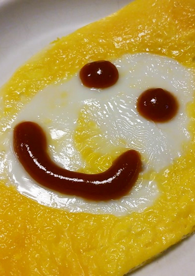 逆さま目玉焼き？-レシピのメイン写真