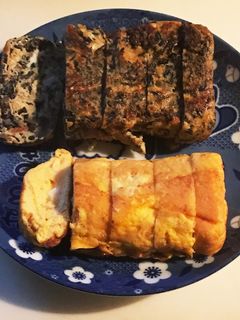 ひじきの卵焼きと普通の卵焼き-レシピのメイン写真