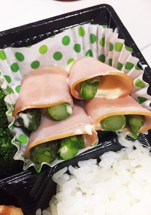 アスパラのハムチーズ巻き♡お弁当に-レシピのメイン写真