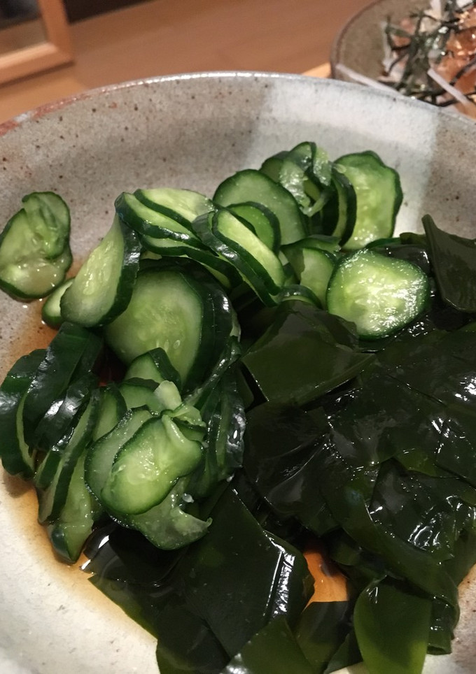 きゅうりと生わかめで正統派酢の物☆-レシピのメイン写真