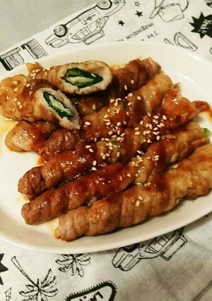 肉巻き 小松菜-レシピのメイン写真