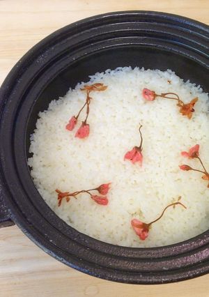 桜ごはん　炊き込みご飯　春レシピ-レシピのメイン写真
