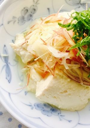 昆布茶で温奴風-レシピのメイン写真