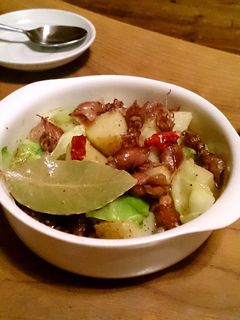 旬!ホタルイカと新じゃがのアヒージョ-レシピのメイン写真
