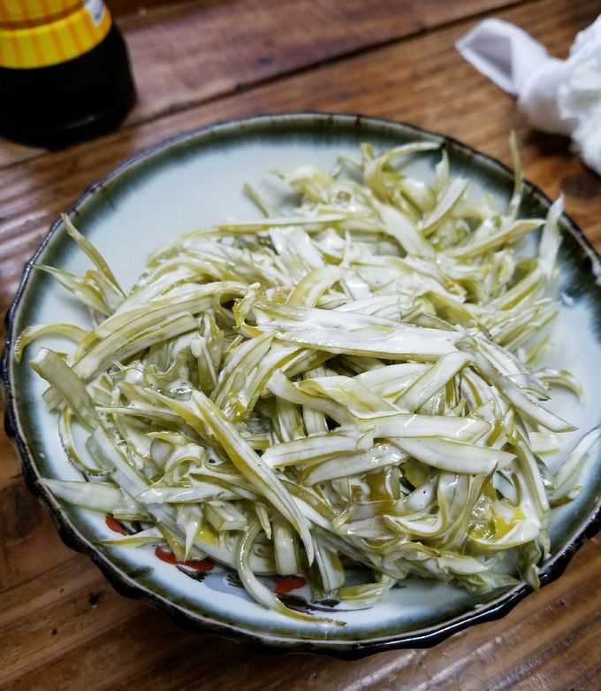 わかめの茎のわさびマヨ(*´ω`*)✋-レシピのメイン写真