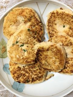 鮭フレークで豆腐ハンバーグ-レシピのメイン写真