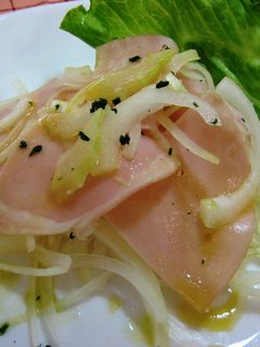 ハムのマリネサラダ-レシピのメイン写真