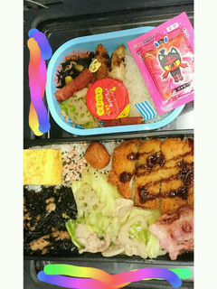 今日も旦那弁、4男弁-レシピのメイン写真