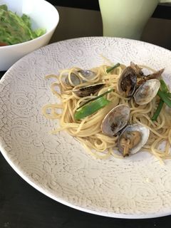 アサリとネギの和風パスタ♪-レシピのメイン写真