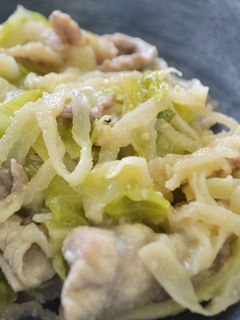 豚バラ肉と春キャベツのマヨネーズ炒め-レシピのメイン写真