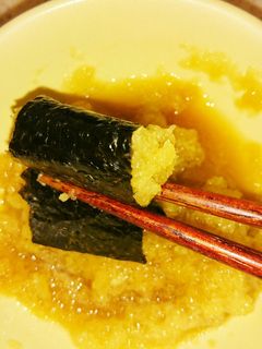 朝ご飯!大根おろしの海苔巻き-レシピのメイン写真