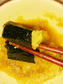 朝ご飯!大根おろしの海苔巻き-レシピのメイン写真