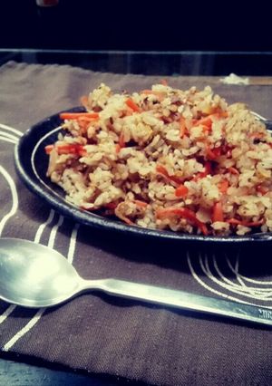 玉ねぎと人参のチャーハン-レシピのメイン写真