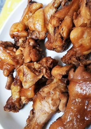 手羽元　さっぱり煮　ポン酢簡単ダイエット-レシピのメイン写真