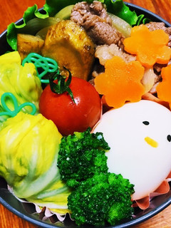 サラダチキンのキャベツ巻き♪お弁当♪-レシピのメイン写真