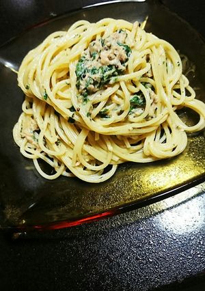 簡単！ツナしそスパゲティー-レシピのメイン写真