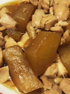大根と鶏の甘辛煮-レシピのメイン写真
