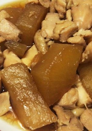 大根と鶏の甘辛煮-レシピのメイン写真