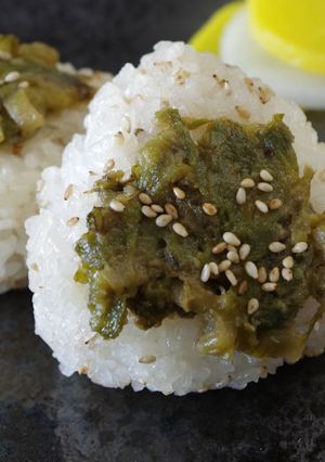 ばっけみそアレンジ~焼きおにぎり-レシピのメイン写真