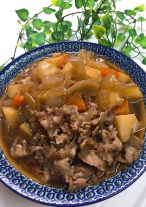 ＊少しの手間で放置！基本の肉じゃが＊-レシピのメイン写真
