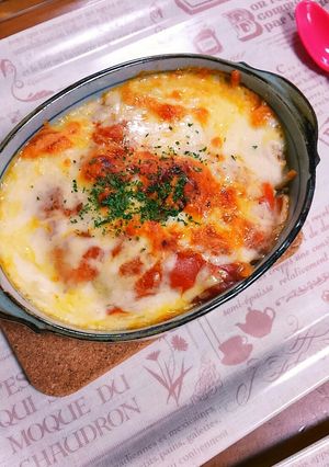 簡単!チーズたっぷりミートドリア-レシピのメイン写真