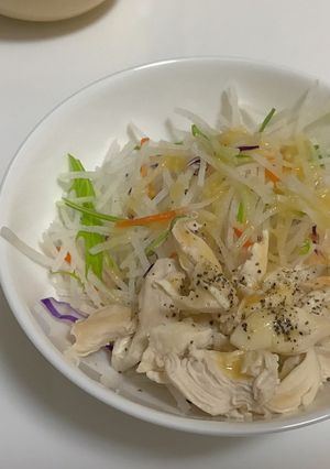 ヘルシーささみサラダ-レシピのメイン写真