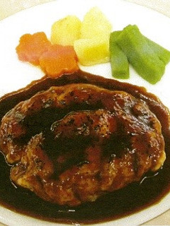 介護食 煮込みチーズハンバーグ-レシピのメイン写真