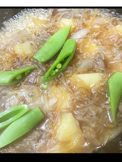 【極みだし】新じゃが・新玉ネギ肉じゃが♪-レシピのメイン写真