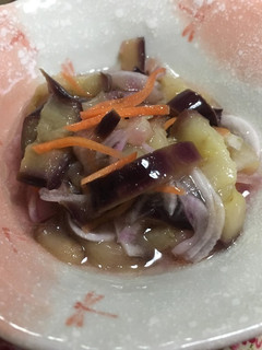 酢物に飽きた??茄子の酢物はいかが?-レシピのメイン写真