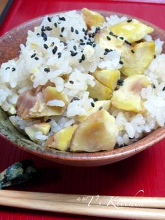 シンプルがおいしい✿栗ごはん-レシピのメイン写真
