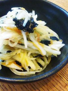 大根となめ茸の磯サラダ-レシピのメイン写真